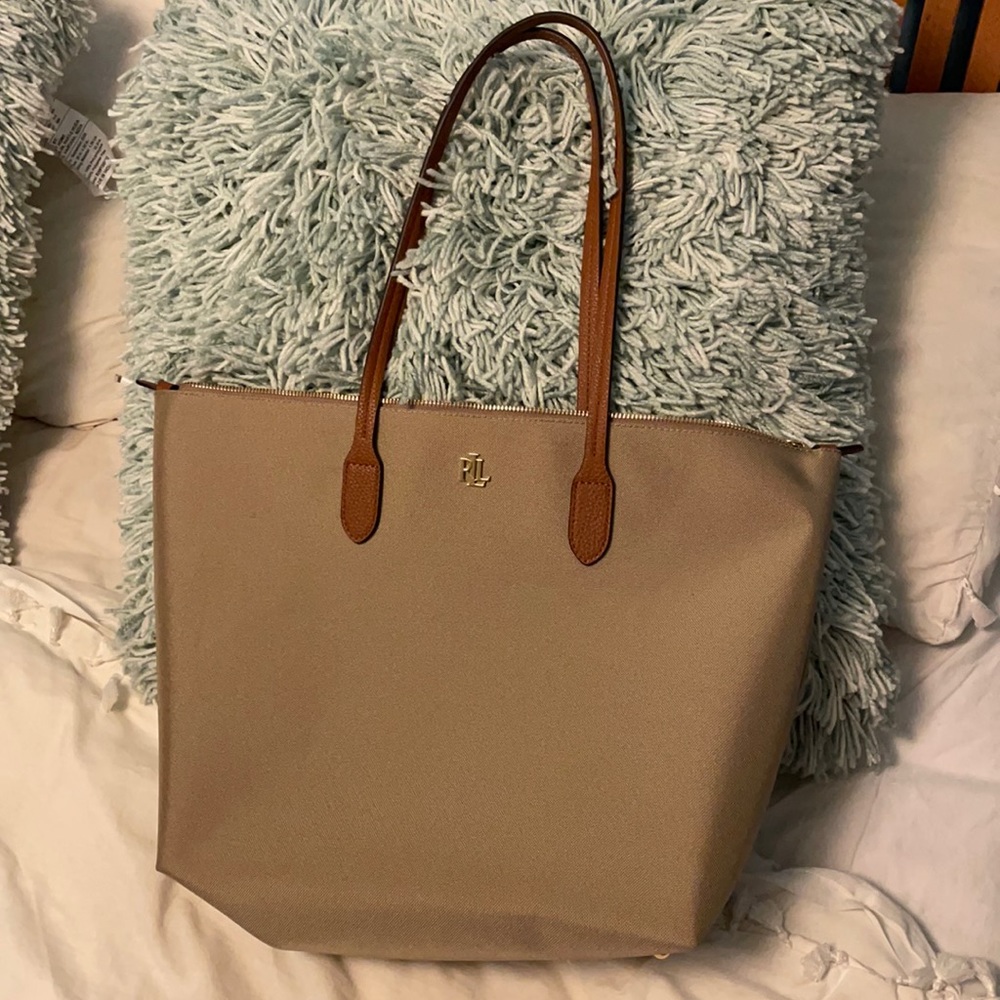 Lauren Ralph Lauren Nylon tote bag